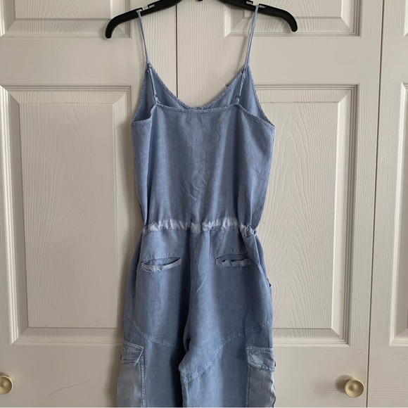 REVOLVE Young Fabulous and Broken Kaia Jumpsuit in Blue Stone Potassium Wash - Picture 6 of 8